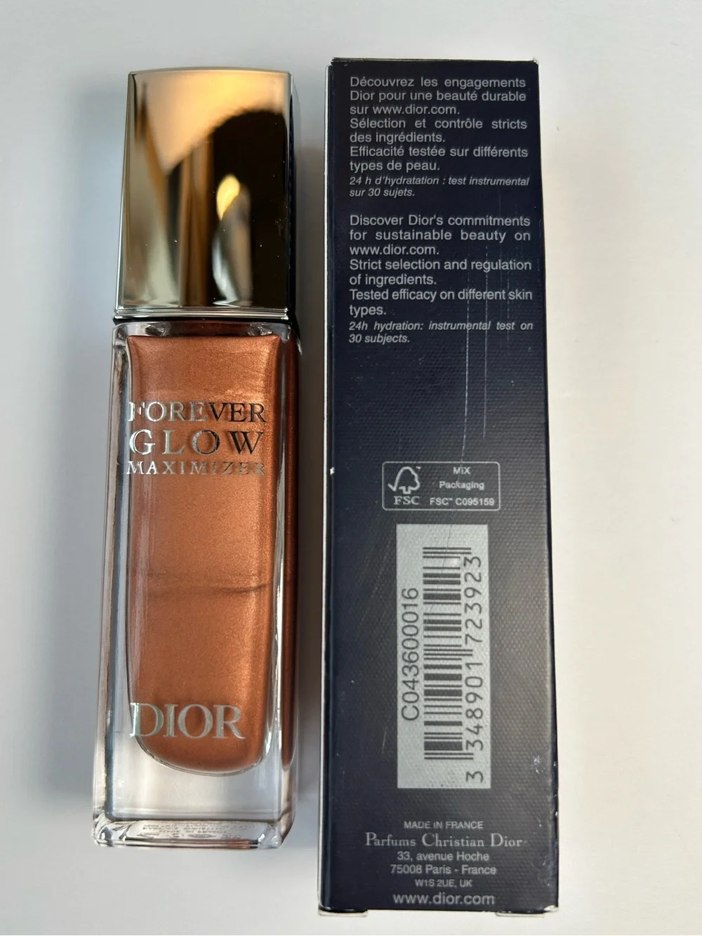 NWT🌷Dior Forever Glow Maximizer in Bronze